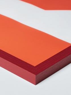 John Lewis ANYDAY MDF Poster Frame, 12 x 16" (30 x 40cm), Deep Red - view 2, Deep Red