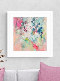 John Lewis Amanda Heath 'Barbados' Framed Print, 61.5 x 61.5cm, Multi - view 2, Multi