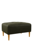 John Lewis Draper II Footstool, Light Leg