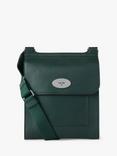 Mulberry Antony Small Classic Grain Leather Satchel, Mulberry Green