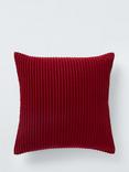 John Lewis Jumbo Cord Cushion, Red