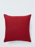 John Lewis Jumbo Cord Cushion, Red