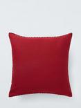 John Lewis ANYDAY Jumbo Cord Cushion, Red