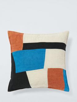 John Lewis Cubic Cushion, Multi, Multi