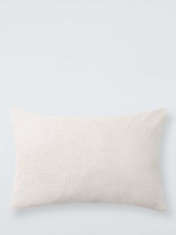 John Lewis Loft Stripe Cushion - view 2, Auburn