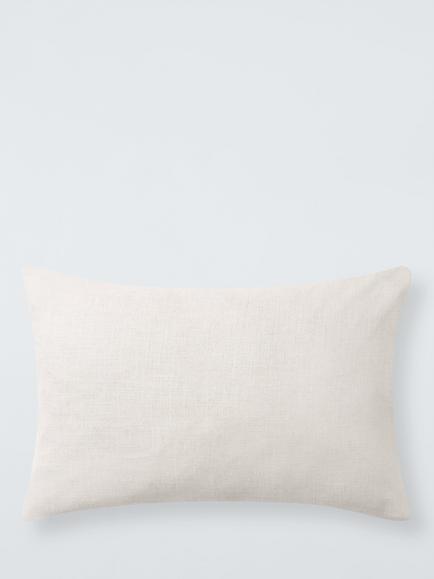 John Lewis Loft Stripe Cushion - view 2, Auburn