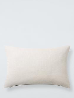John Lewis Loft Stripe Cushion - view 2, Black