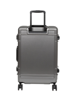 Eastpak Resist'R 4 Wheel 78cm Large Suitcase, 90L, Black - view 2, Brushed Metal