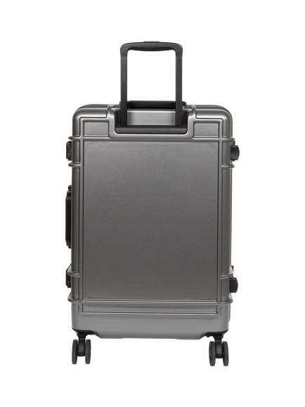 Eastpak Resist'R 4 Wheel 78cm Large Suitcase, 90L, Black - view 2, Brushed Metal