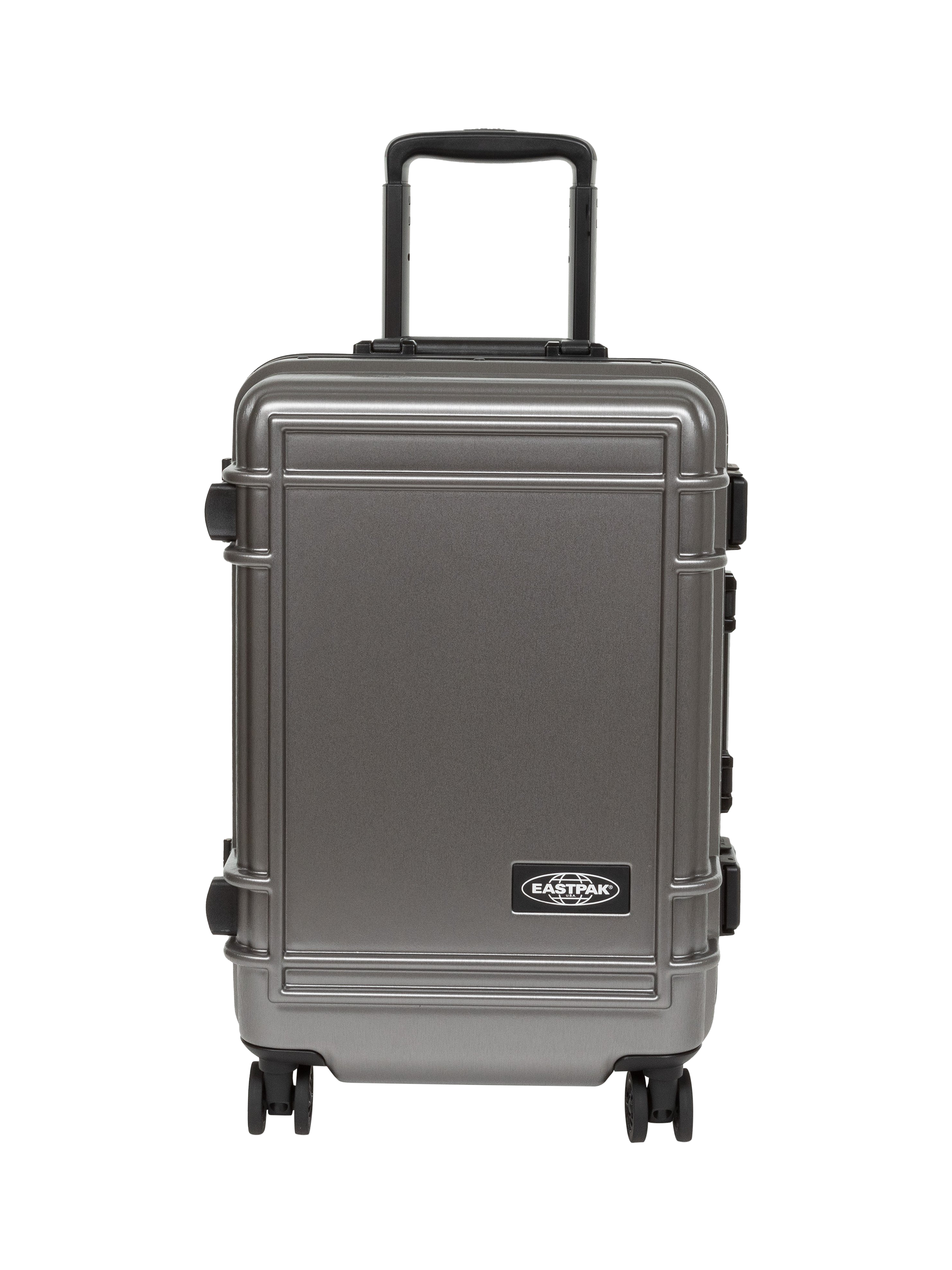 Eastpak Resist R 4 Wheel 55.5cm Cabin Case 34L Brushed Metal