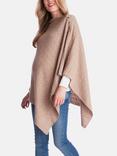 Seraphine Cable Knit Nursing Cover Shawl, Brown