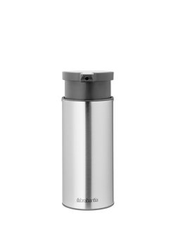 Brabantia Profile Soap Dispenser, 180ml, Matt Steel, Matt Steel