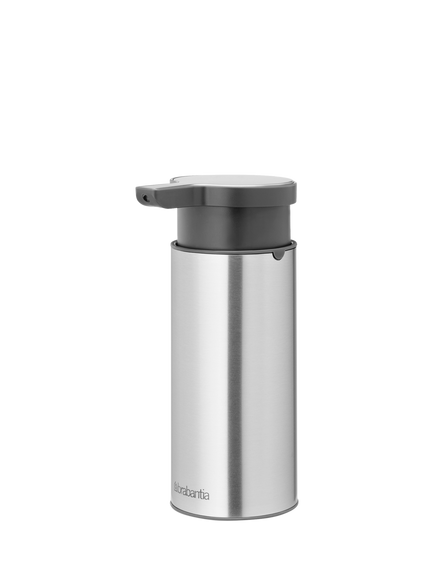 Brabantia Profile Soap Dispenser, 180ml, Matt Steel - view 2, Matt Steel