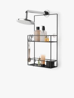 Umbra Cubiko Shower Caddy, Black, Black