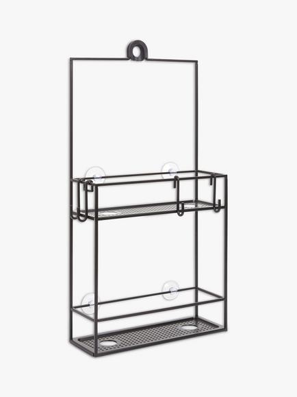 Umbra Cubiko Shower Caddy, Black - view 2, Black