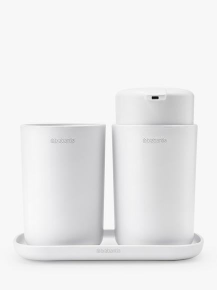 Brabantia ReNew Bathroom Accessory Set, White