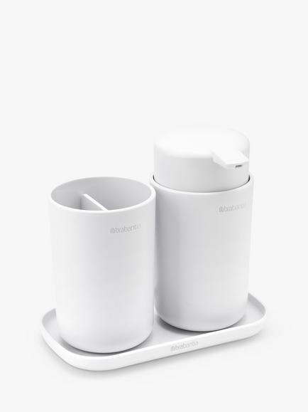 Brabantia ReNew Bathroom Accessory Set - view 2, White