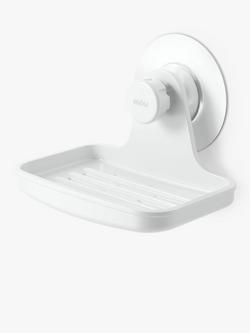 Umbra Flex Adhesive Soap Dish, White - view 2, White