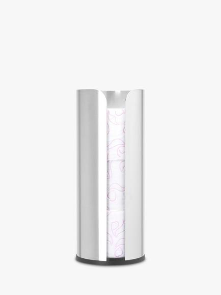 Brabantia ReNew Toilet Roll Dispenser - view 2, Matt Steel