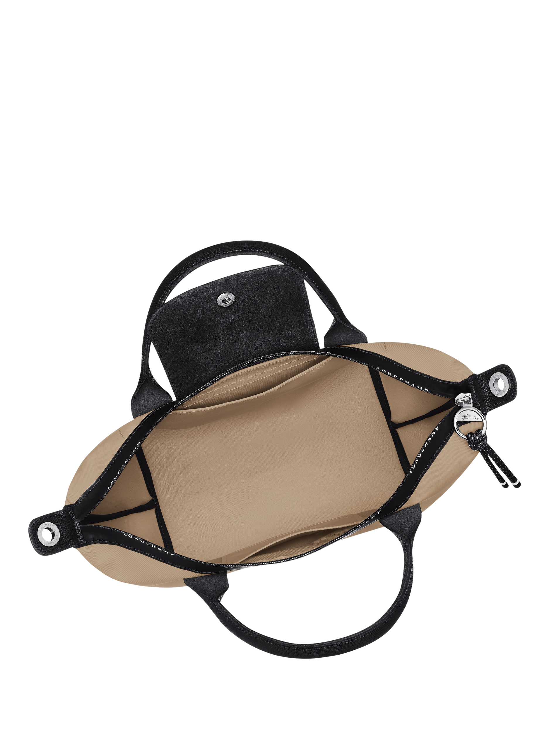 Product image 5 of 6, which shows Longchamp Le Pliage Energy Small Top Handle Bag, Clay