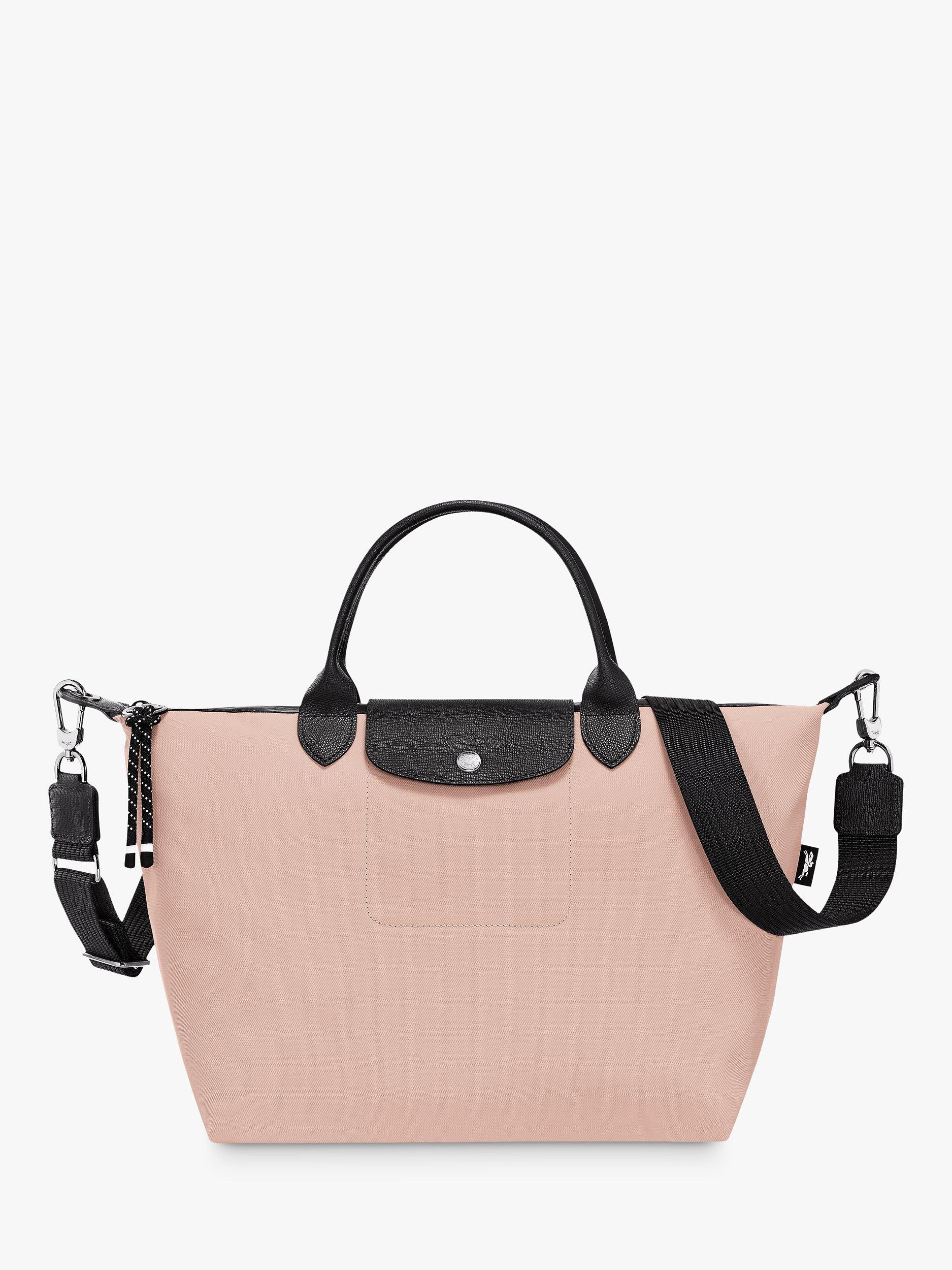 Longchamp Le Pliage Energy Medium Top Handle Bag, Nude