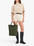 Longchamp Le Pliage Green Medium Top Handle Tote Bag, Forest