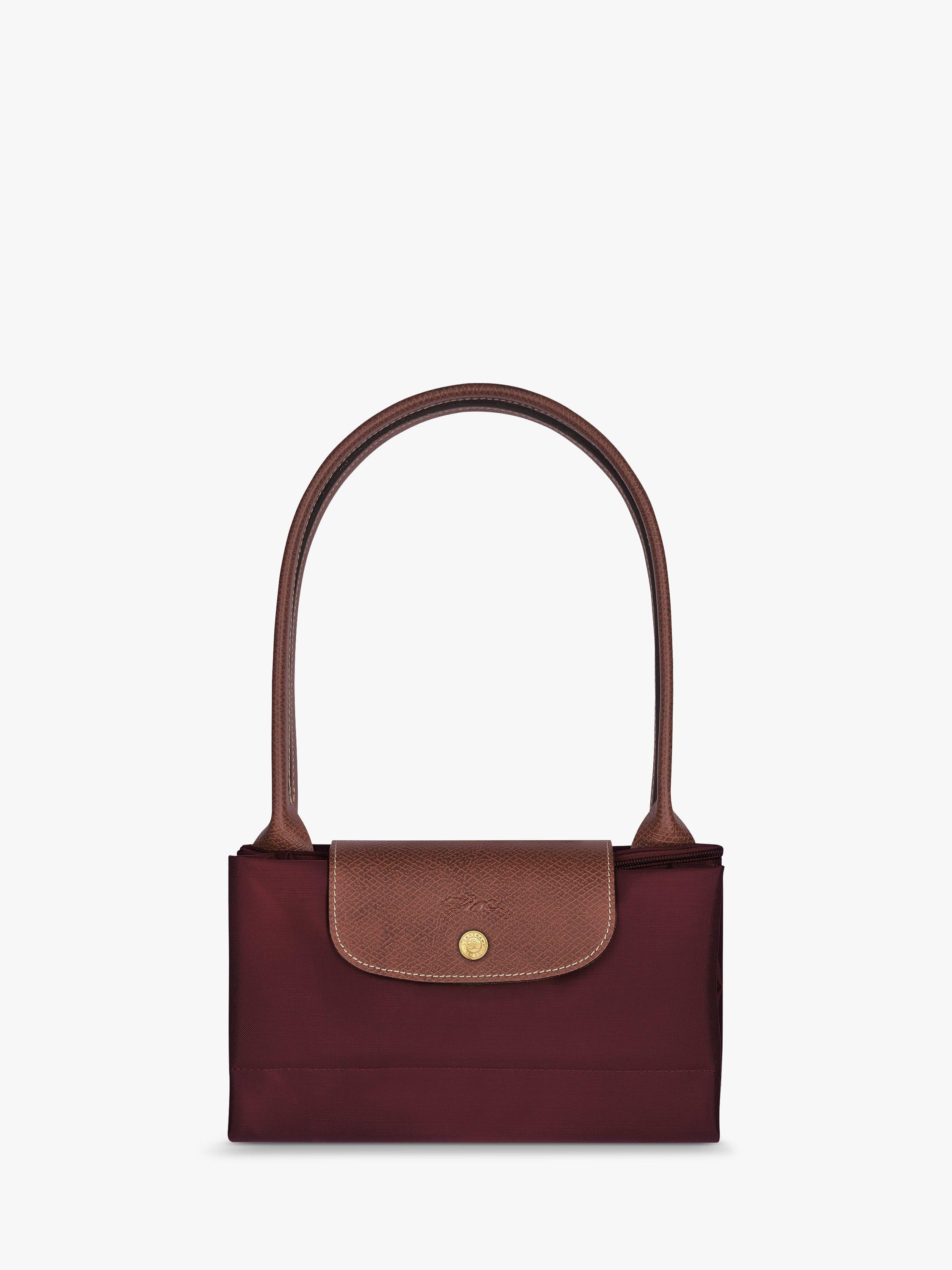Longchamp Le Pliage Original Large Shoulder Bag Burgundy