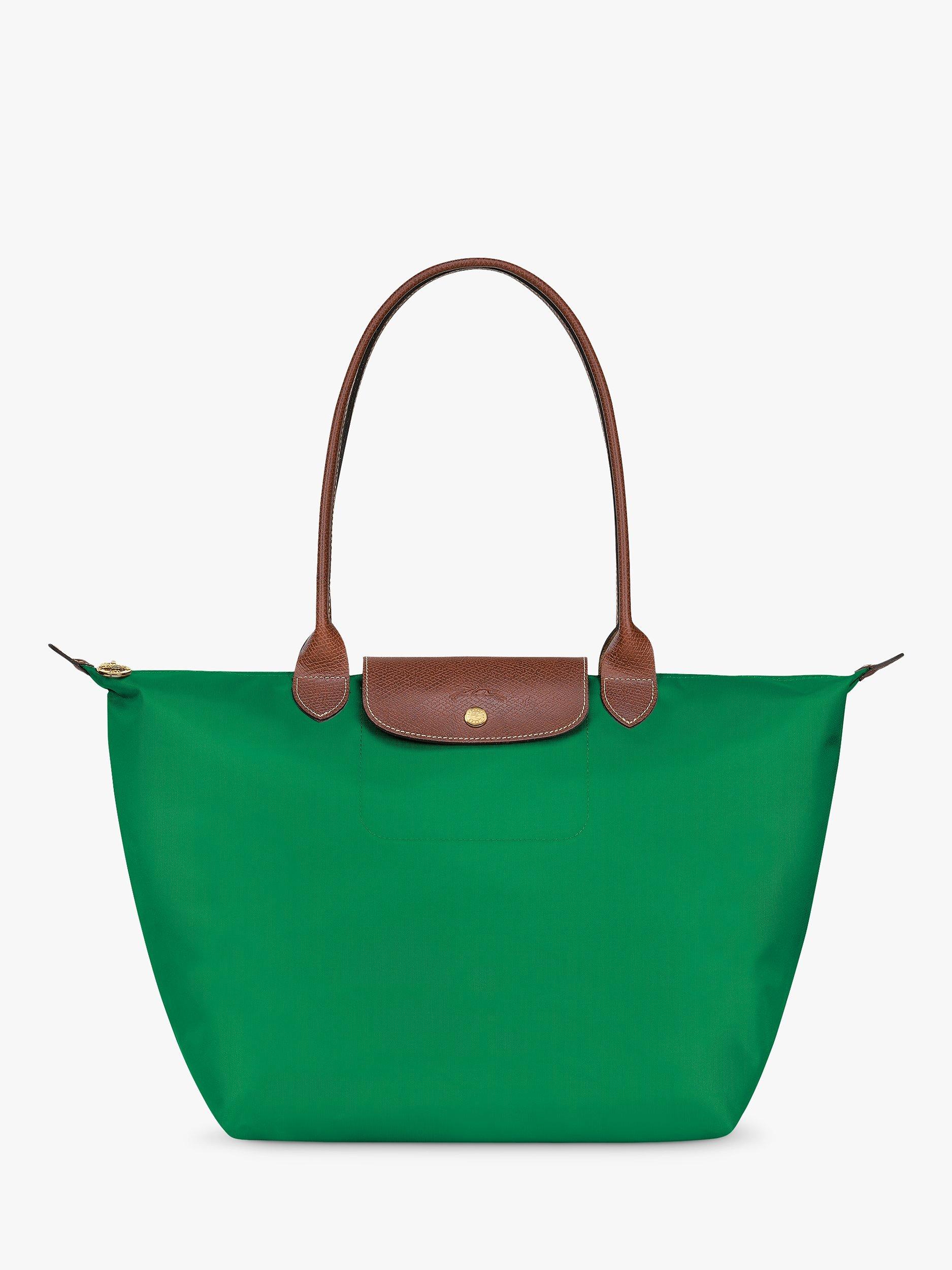 Longchamp Le Pliage Original Large Shoulder Bag Green