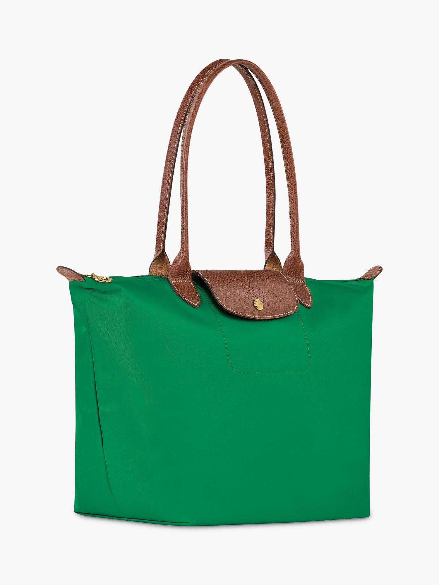 Longchamp Le Pliage Original Large Shoulder Bag Green