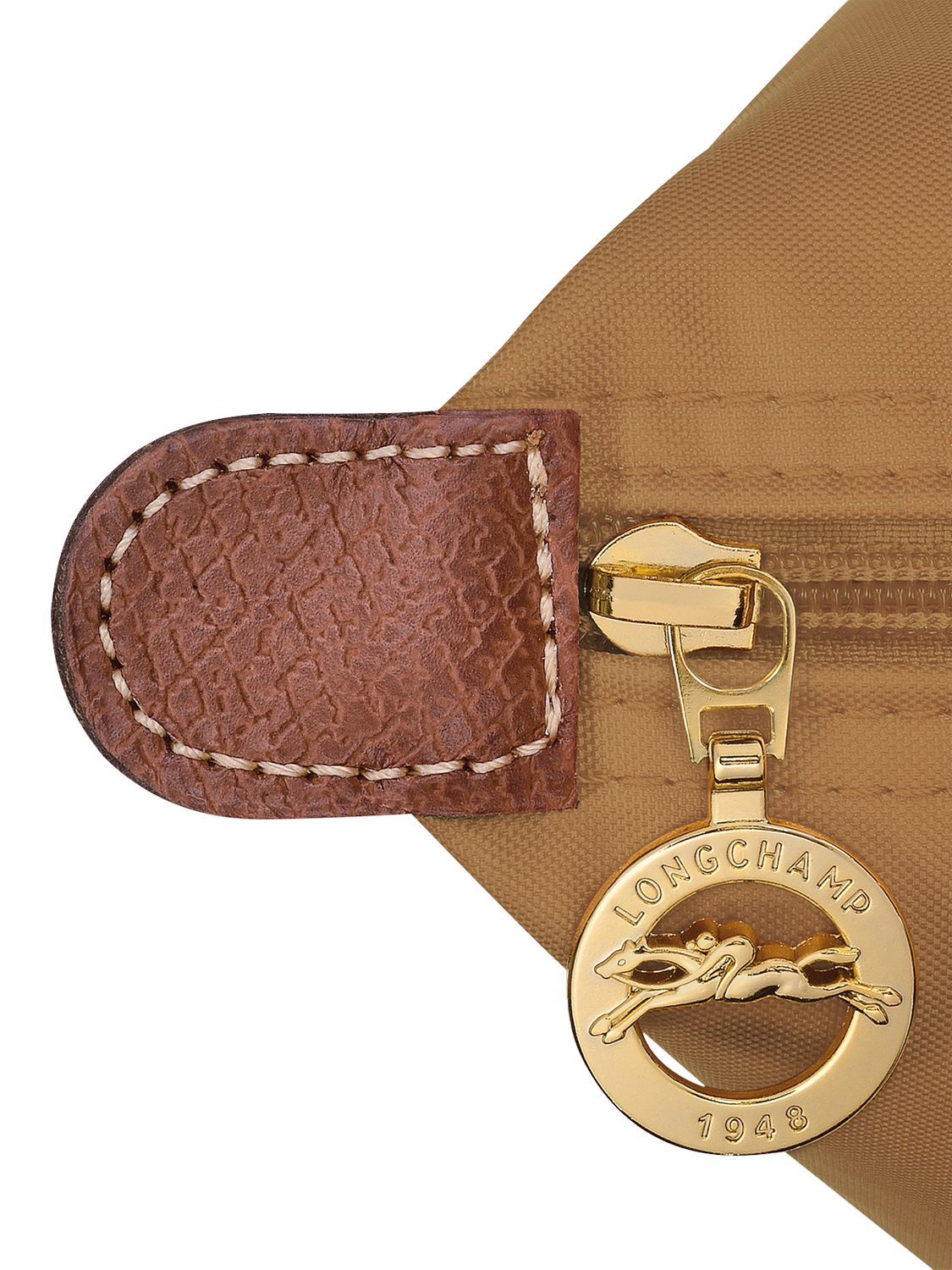 Product image 8 of 8, which shows Longchamp Le Pliage Original Large Shoulder Bag, Fawn