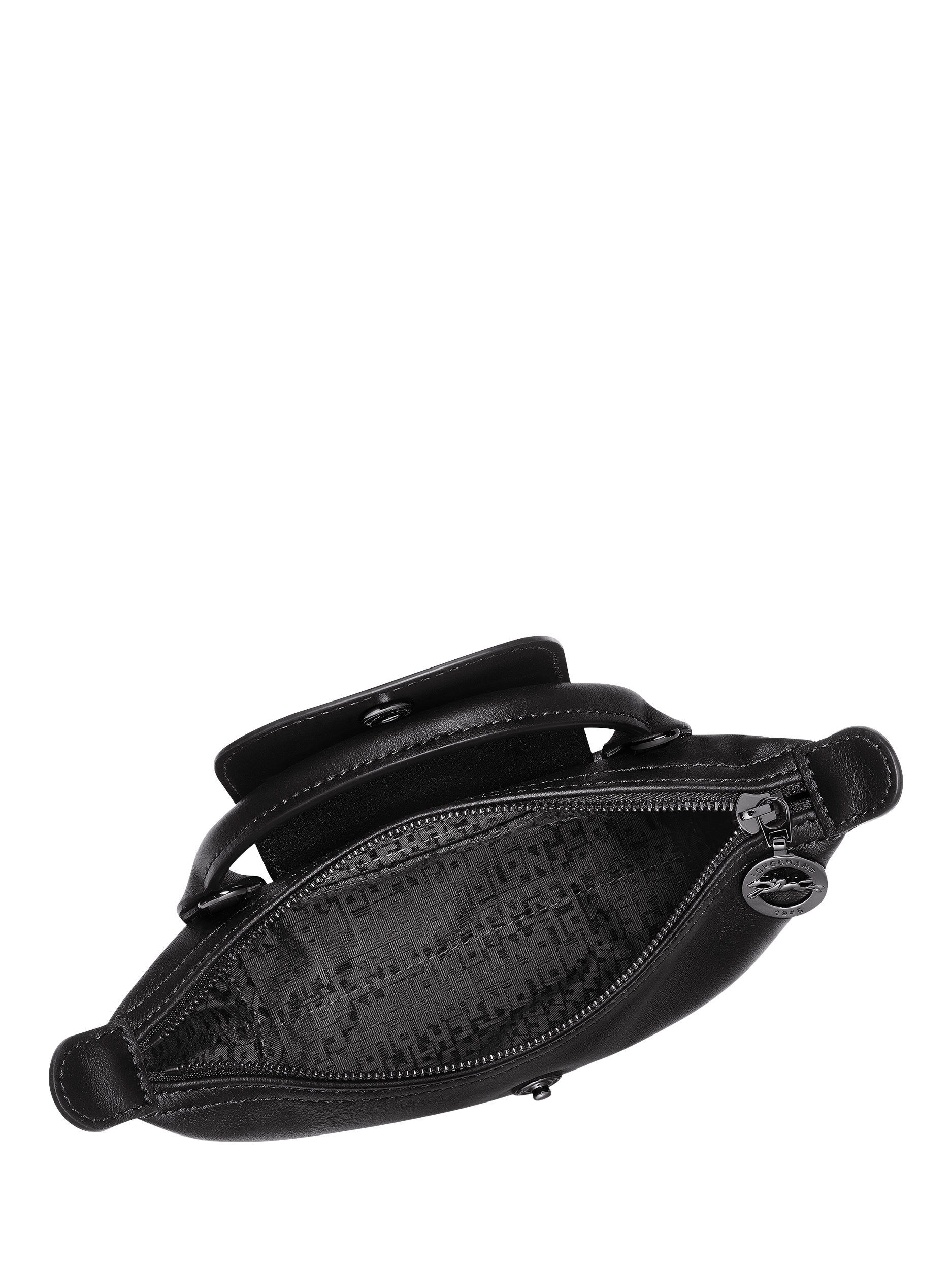 Product image 4 of 5, which shows Longchamp Le Pliage Xtra XS Pouch, Black