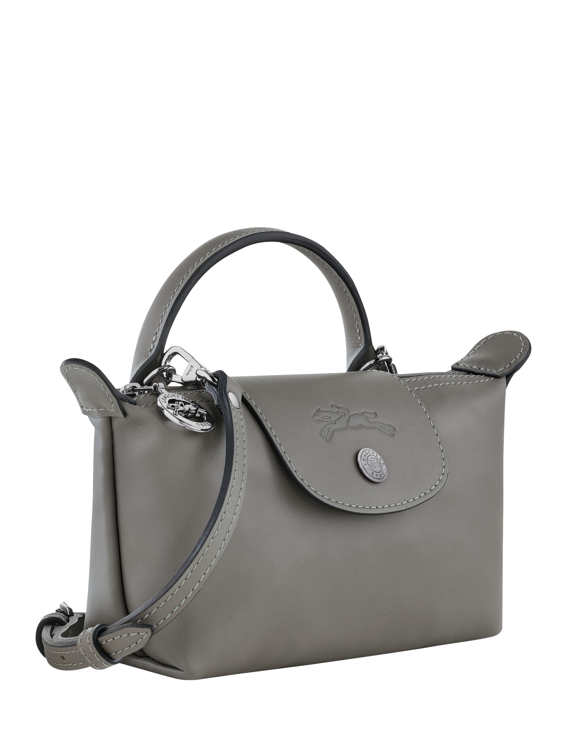 Product image 3 of 6, which shows Longchamp Le Pliage Xtra XS Pouch, Turtledove