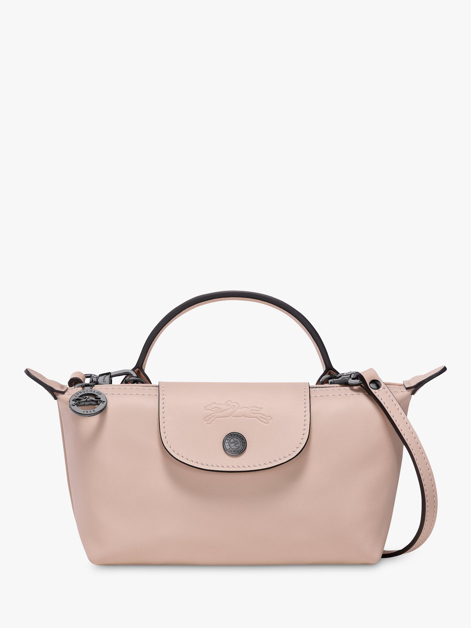 Product image 1 of 2, which shows Longchamp Le Pliage Xtra XS Pouch, Nude