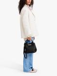 Longchamp Le Roseau Leather Small Crossbody Bag