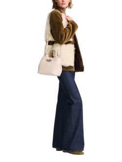 Longchamp Le Roseau Leather Small Crossbody Bag - view 2, Paper