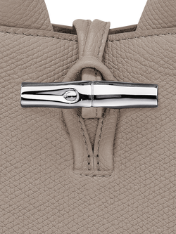 Longchamp Le Roseau XS Grained Leather Crossbody Bag - view 2, Clay