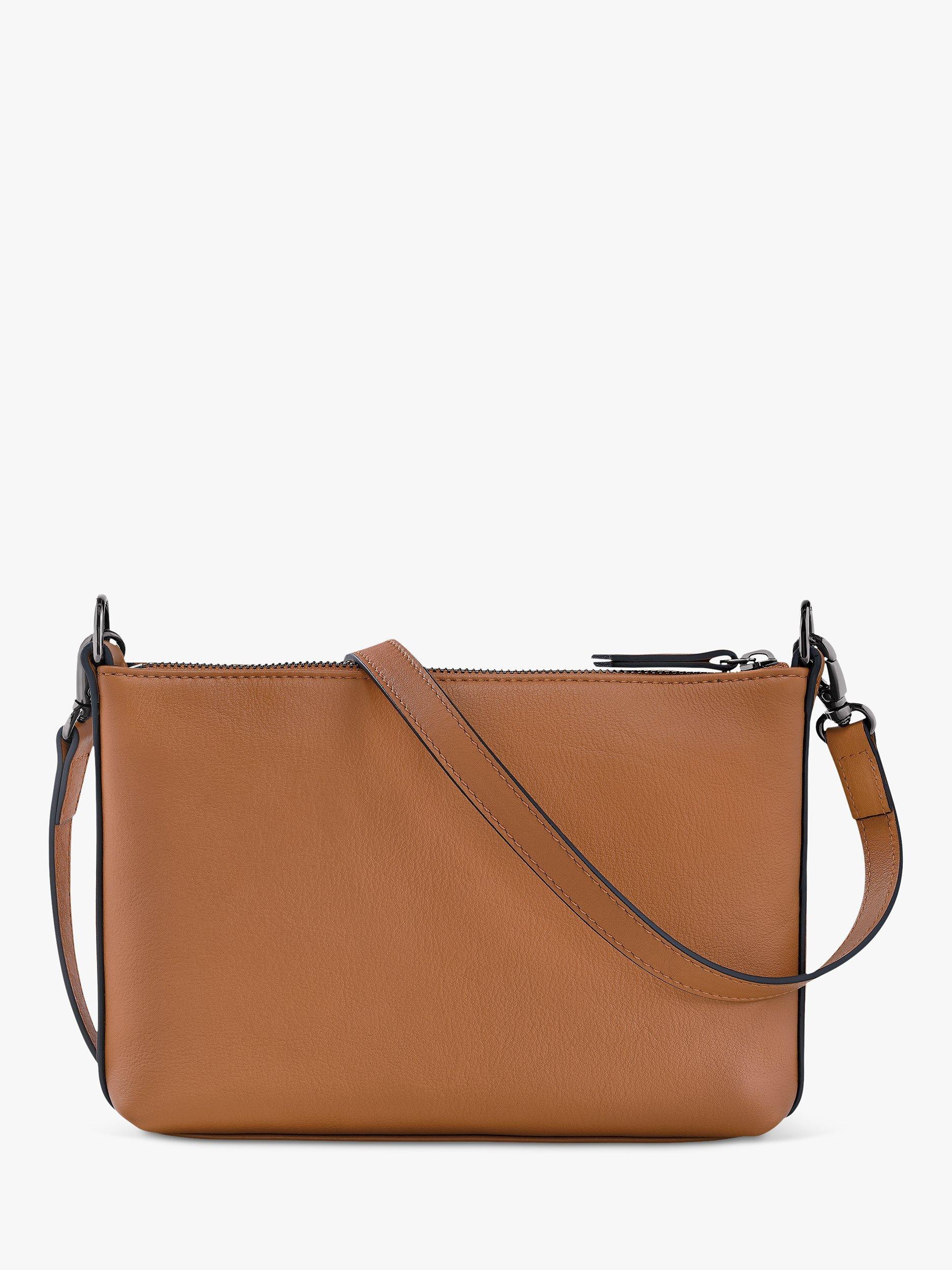 Longchamp 3D Small Cross Body Bag Natural