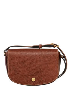 Longchamp Épure Leather Cross Body Bag, Brown