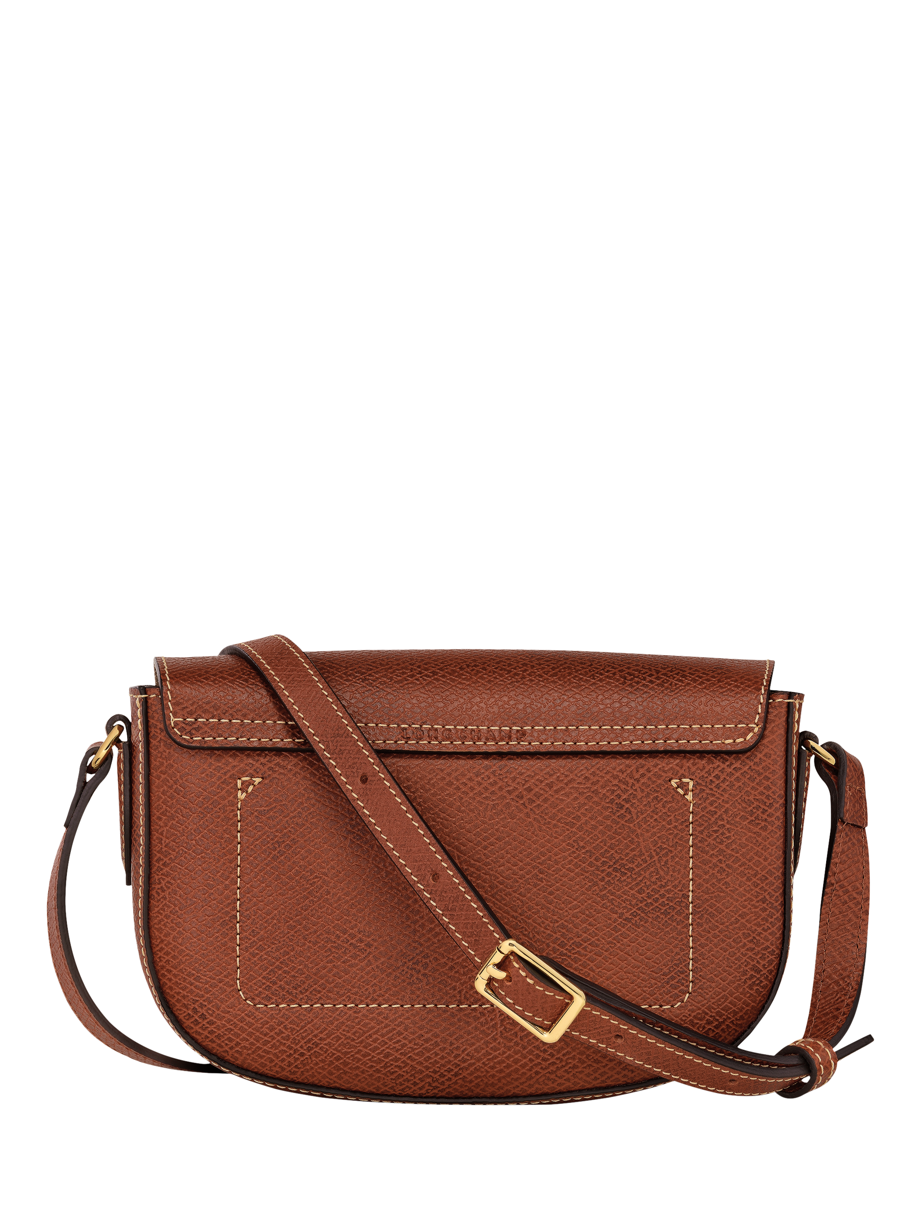Product image 5 of 6, which shows Longchamp Épure Leather Cross Body Bag, Brown