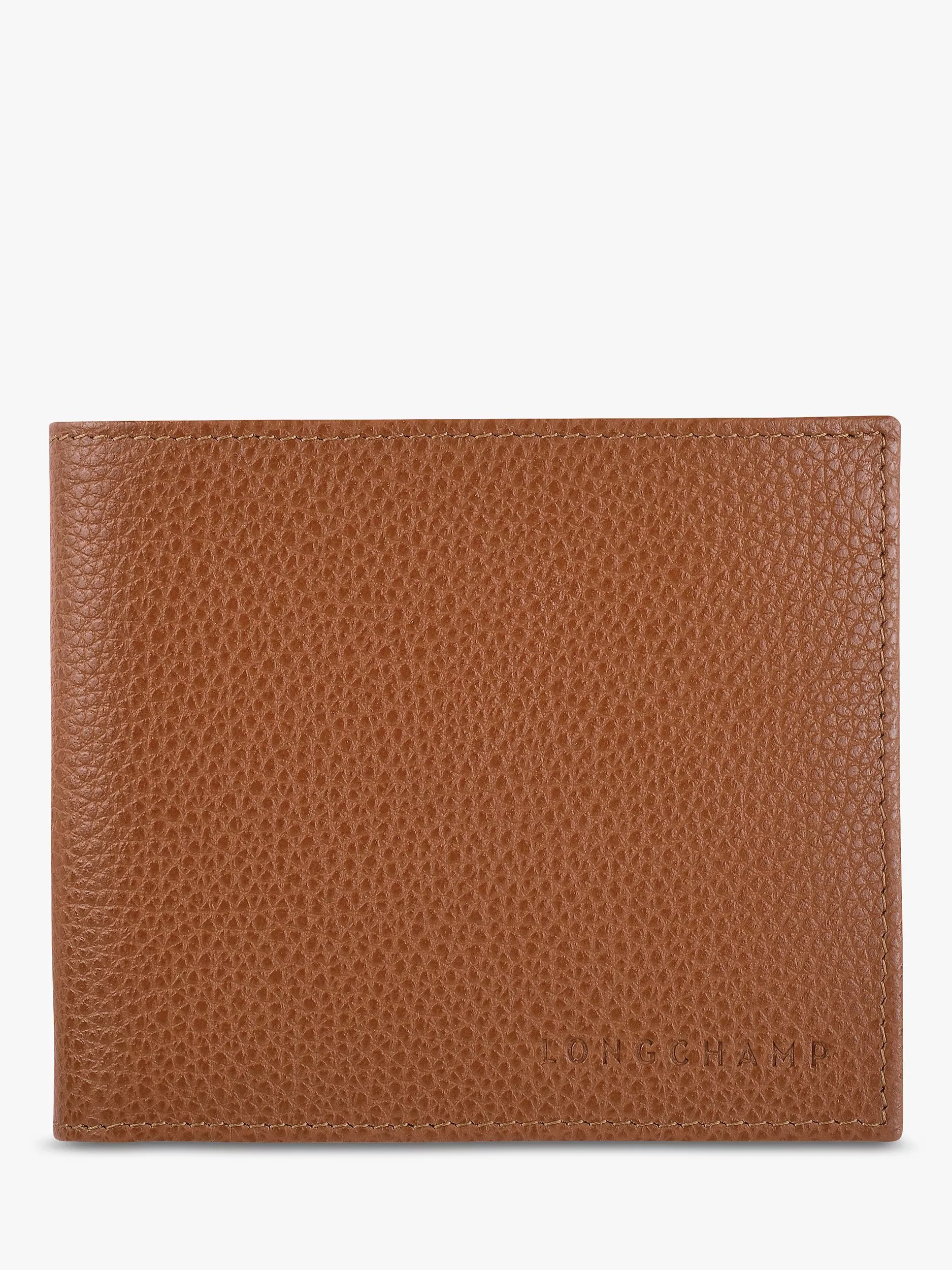 Longchamp Le Foulonné Slim Leather Wallet