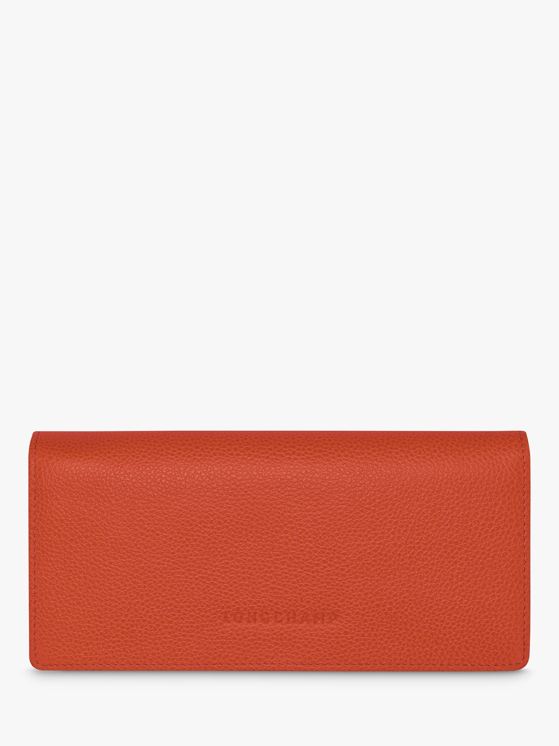 Longchamp continental leather wallet sale