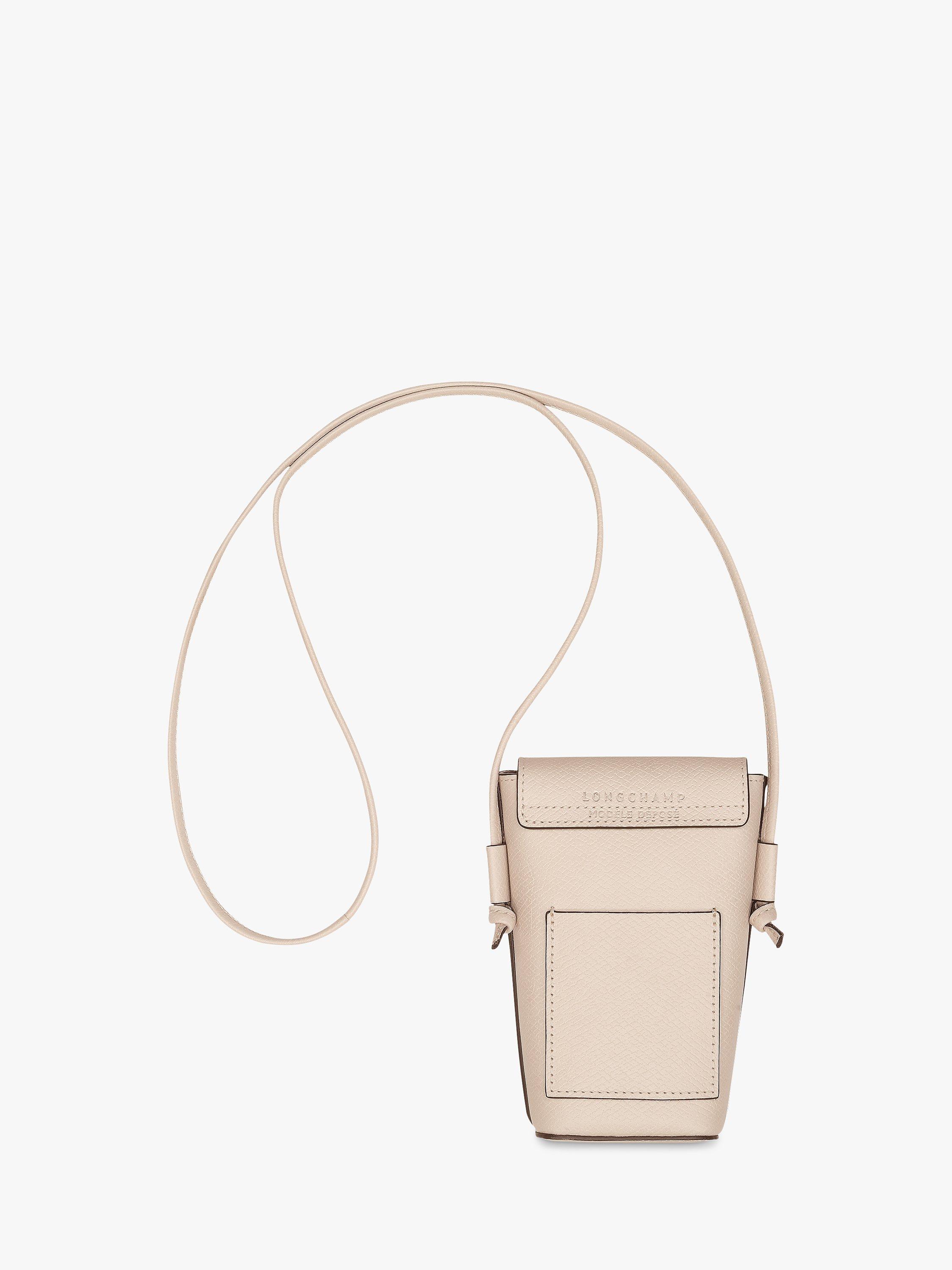 Product image 3 of 3, which shows Longchamp Épure Leather Cross Body Phone Pouch, Paper
