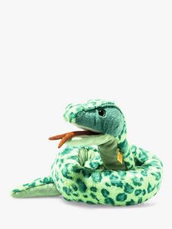 Steiff Gin Snake Plush Soft Toy, Green/Multi, Multi