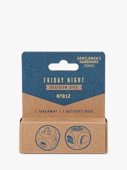 Gentlemen's Hardware Friday Night Dice, Set of 2, 