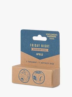 Gentlemen's Hardware Friday Night Dice, Set of 2 - view 2, 
