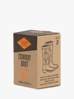 Gentlemen's Hardware Cowboy Boot Shot Glasses, Set of 2, 