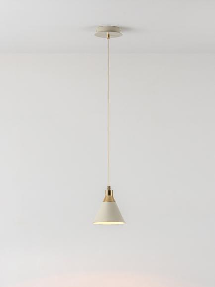 houseof Cone Pendant Ceiling Light, Sand