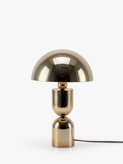 houseof Mushroom Dome Table Lamp, Brass