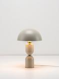 houseof Mushroom Dome Table Lamp, Sand