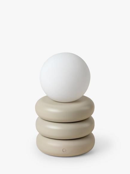 houseof Tube Cordless Portable Table Lamp, Sand - view 2, Sand